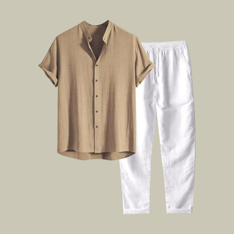 Lux & Classy • Men's Stylish Polo and Short Set