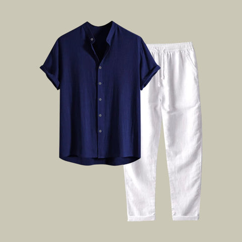 Lux & Classy • Men's Stylish Polo and Short Set