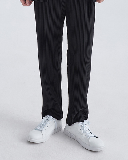Pantalón de Algodón Acanalado