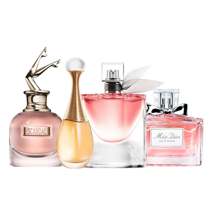 Achetez 2 Recevez 4 - Miss Dior | Jean Paul Gaultier SCANDAL | Dior J'ADORE | Lancôme LA VIE EST BELLE - EAU de Parfum 100ml