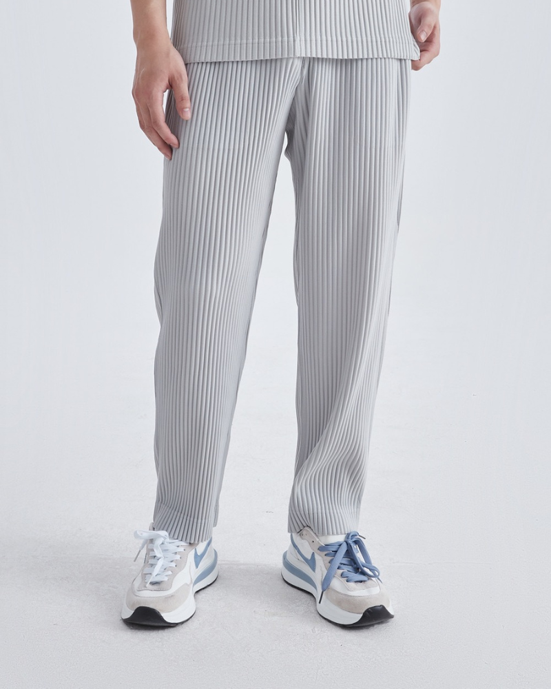 Pantalón de Algodón Acanalado