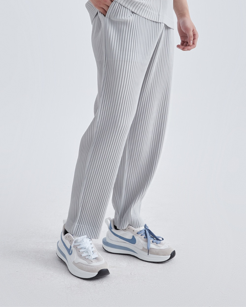 Pantalón de Algodón Acanalado