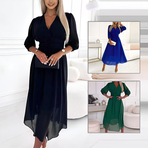Urbanoval | Light Silk Chiffon Dress